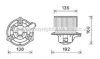 AVA QUALITY COOLING HY8553 Electric Motor, interior blower